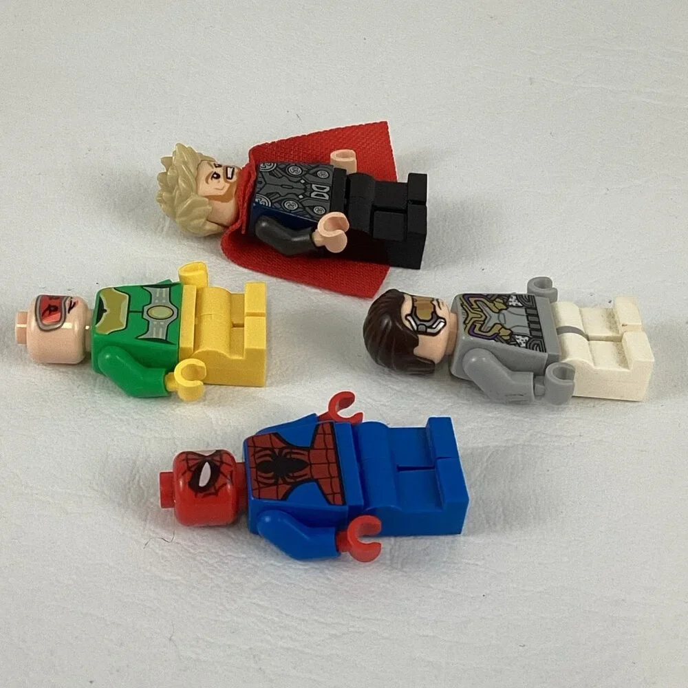 Lego Minifigure Marvel Spider-Man Thor Hydra Doc Ock Mini Figure Lot Replacement